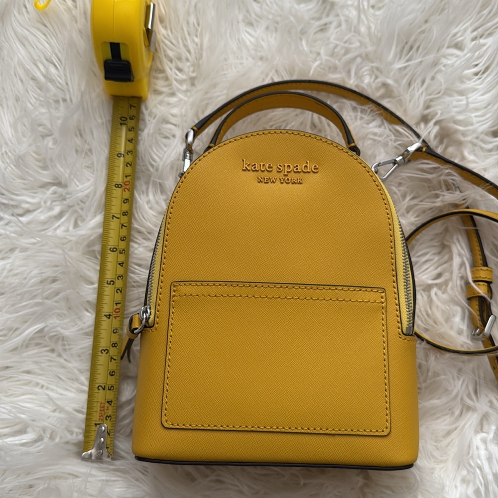 Kate Spade Yellow Crossbody Bag - Picture 2 of 9